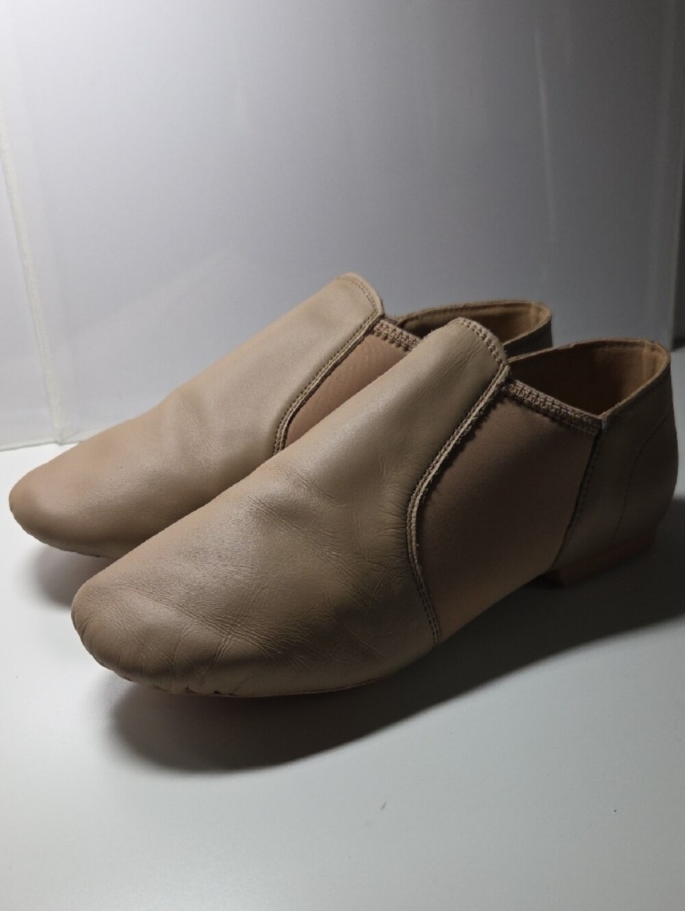 Beige Nude Jazz Dance Shoes - Picture 3 of 9